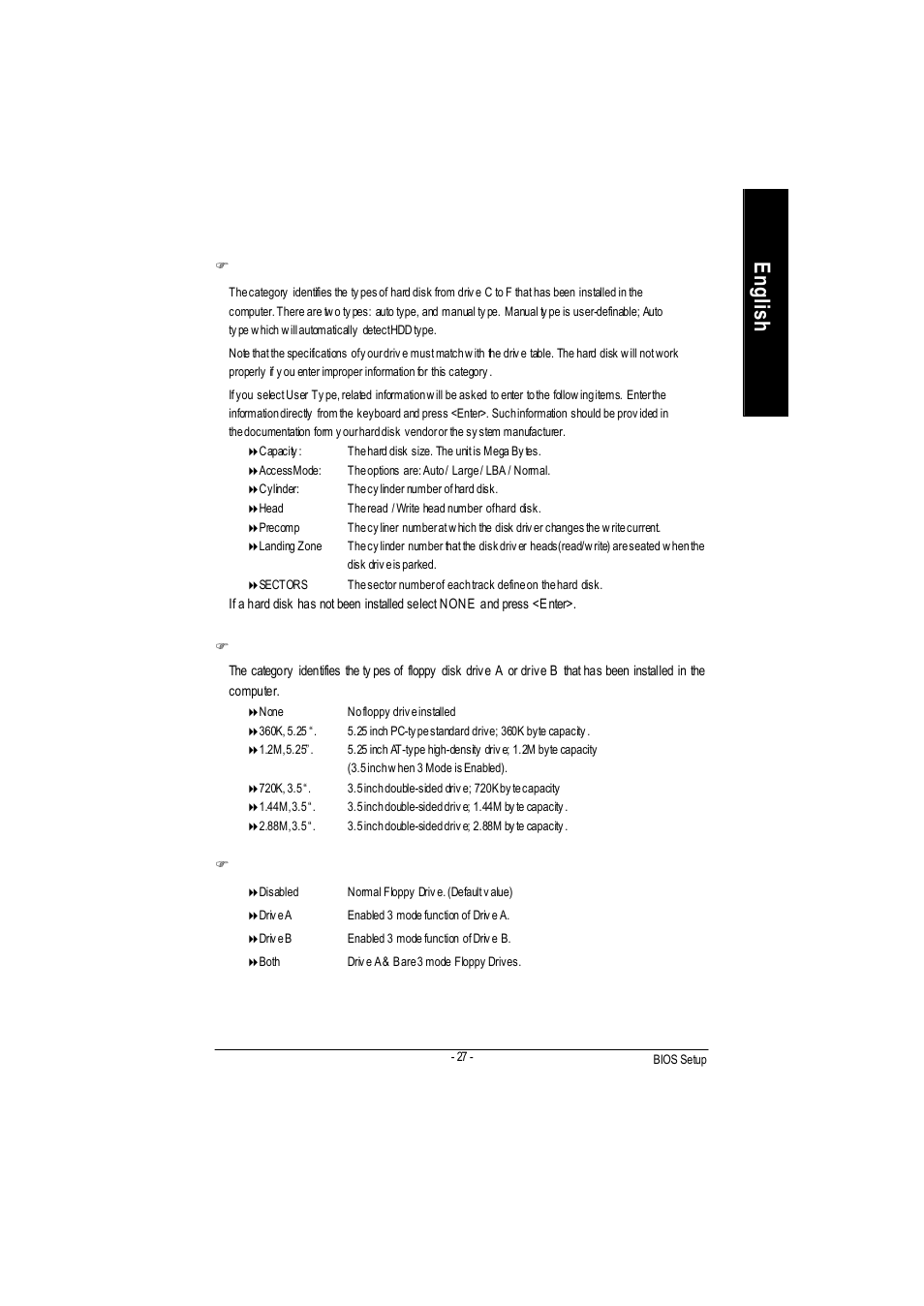 English | GIGABYTE GA-7VA1004 User Manual | Page 33 / 96