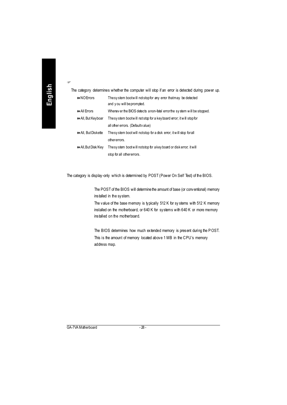 English | GIGABYTE GA-7VA1004 User Manual | Page 34 / 96
