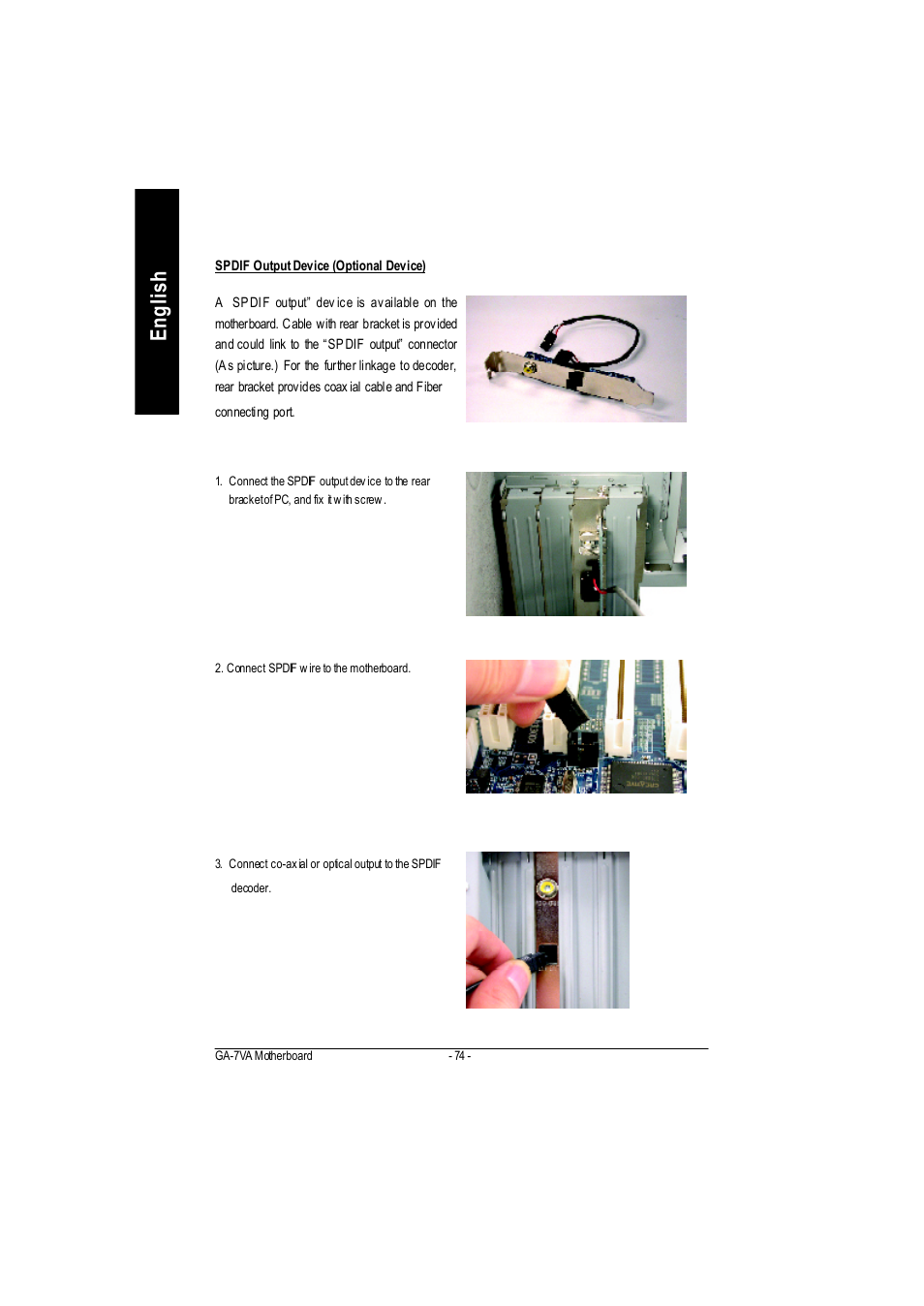 English | GIGABYTE GA-7VA1004 User Manual | Page 80 / 96