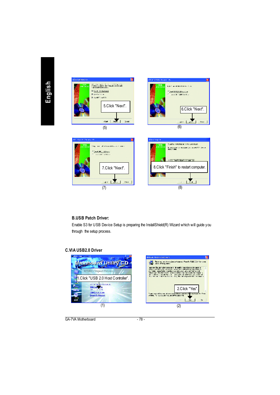 English | GIGABYTE GA-7VA1004 User Manual | Page 84 / 96