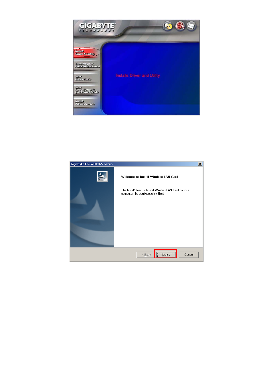 GIGABYTE AirCruiser G GN-WB01GS User Manual | Page 7 / 26