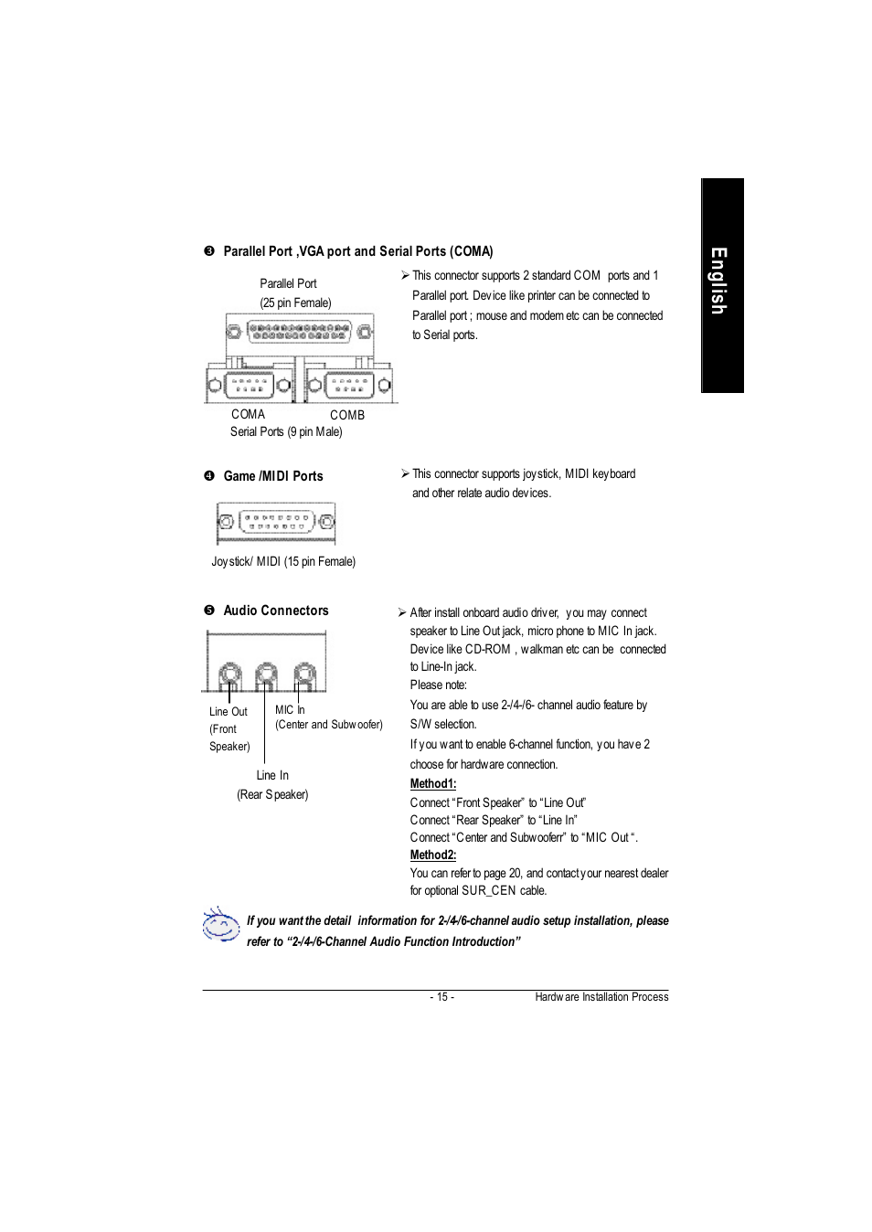 English | GIGABYTE PHASER 4500 User Manual | Page 21 / 128