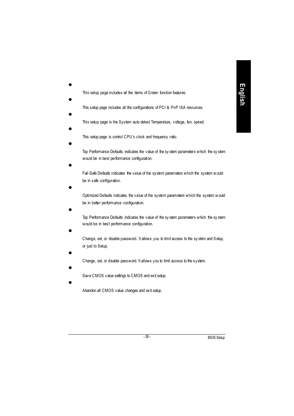 English | GIGABYTE PHASER 4500 User Manual | Page 35 / 128