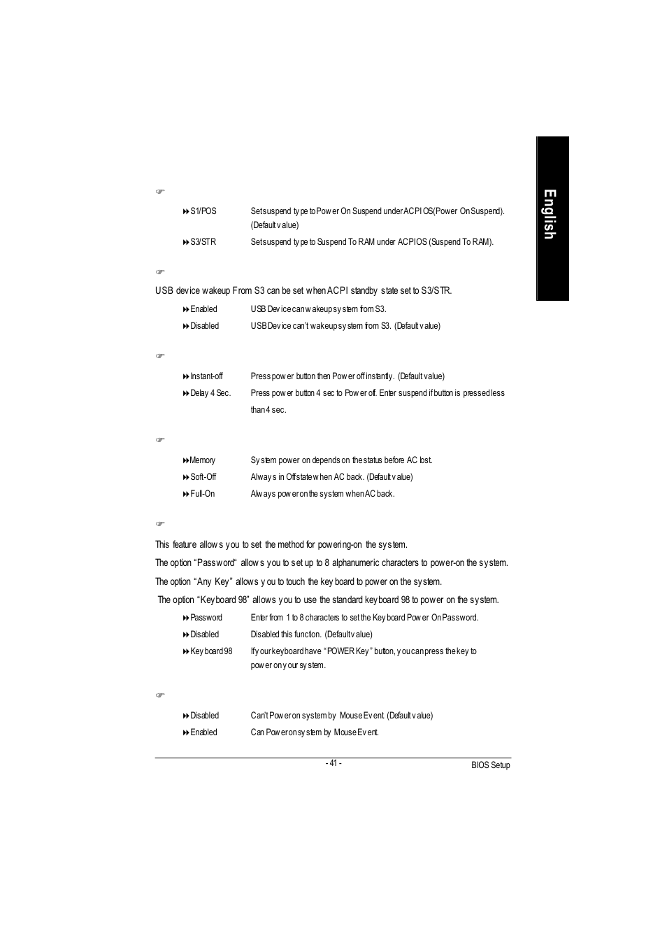 English | GIGABYTE PHASER 4500 User Manual | Page 47 / 128