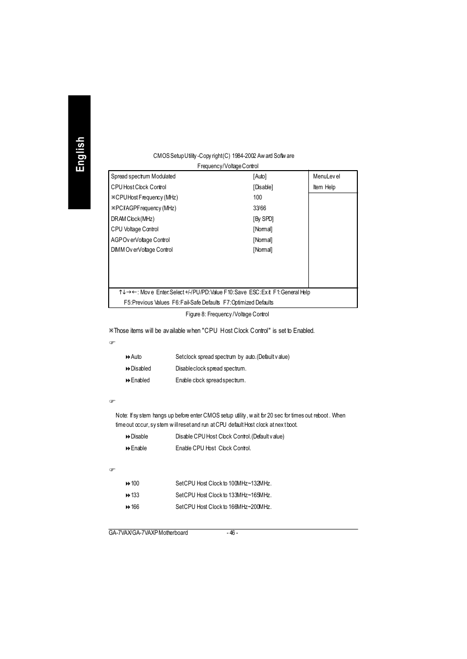 English frequency/voltage control | GIGABYTE PHASER 4500 User Manual | Page 52 / 128