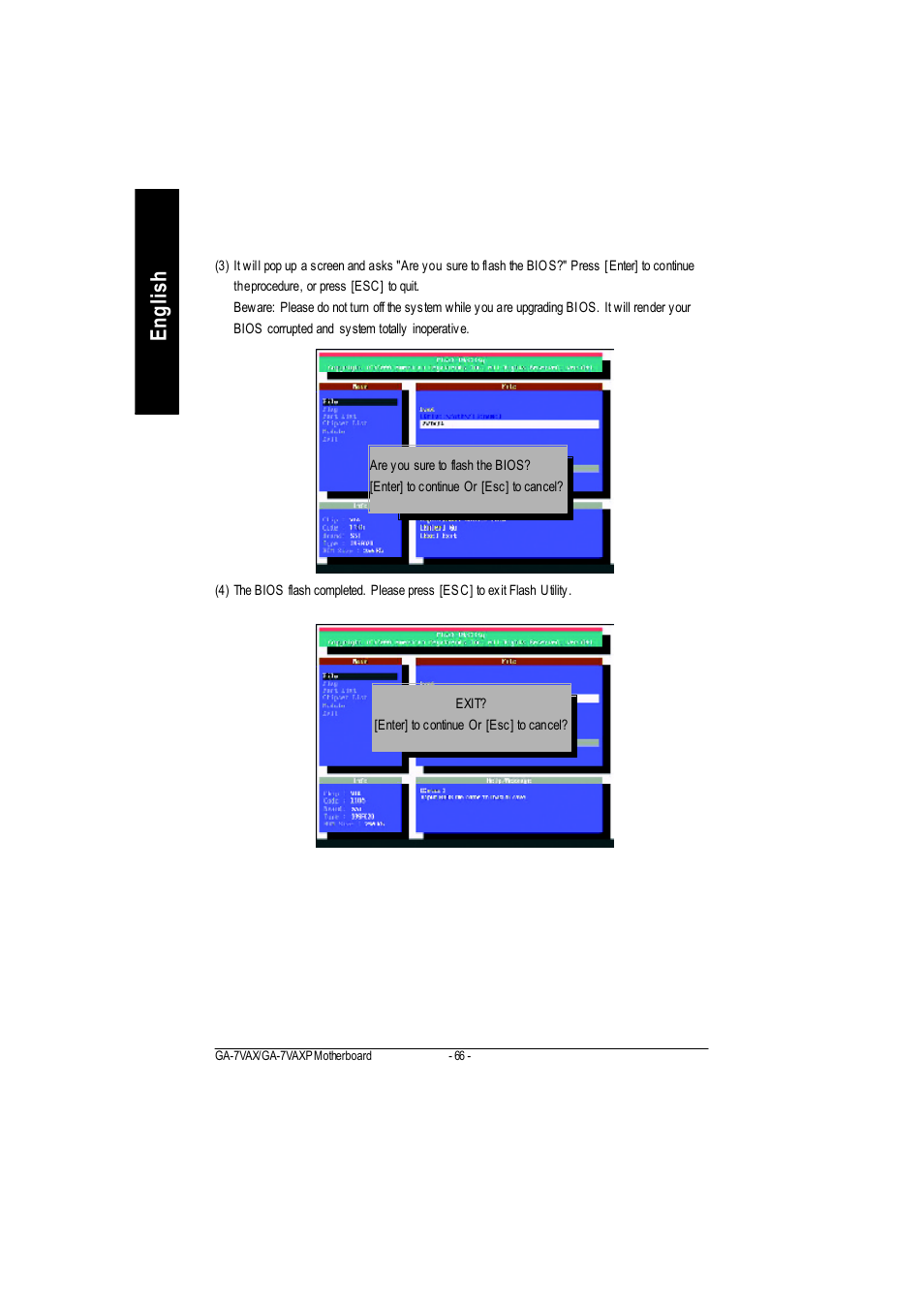 English | GIGABYTE PHASER 4500 User Manual | Page 72 / 128