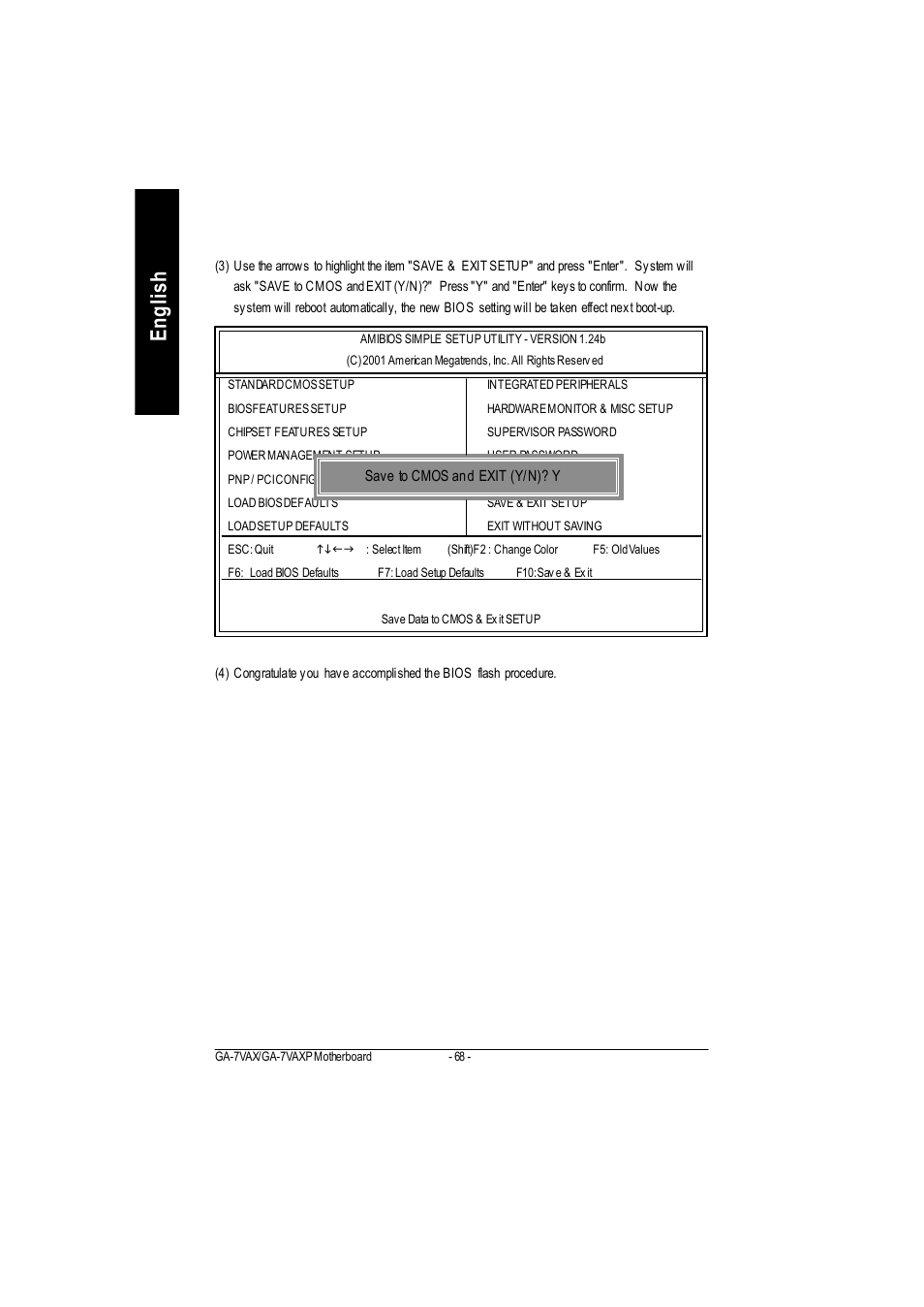 English | GIGABYTE PHASER 4500 User Manual | Page 74 / 128