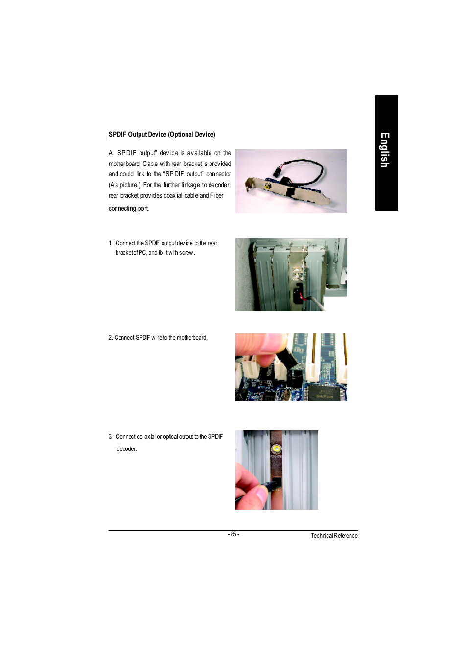 English | GIGABYTE PHASER 4500 User Manual | Page 91 / 128