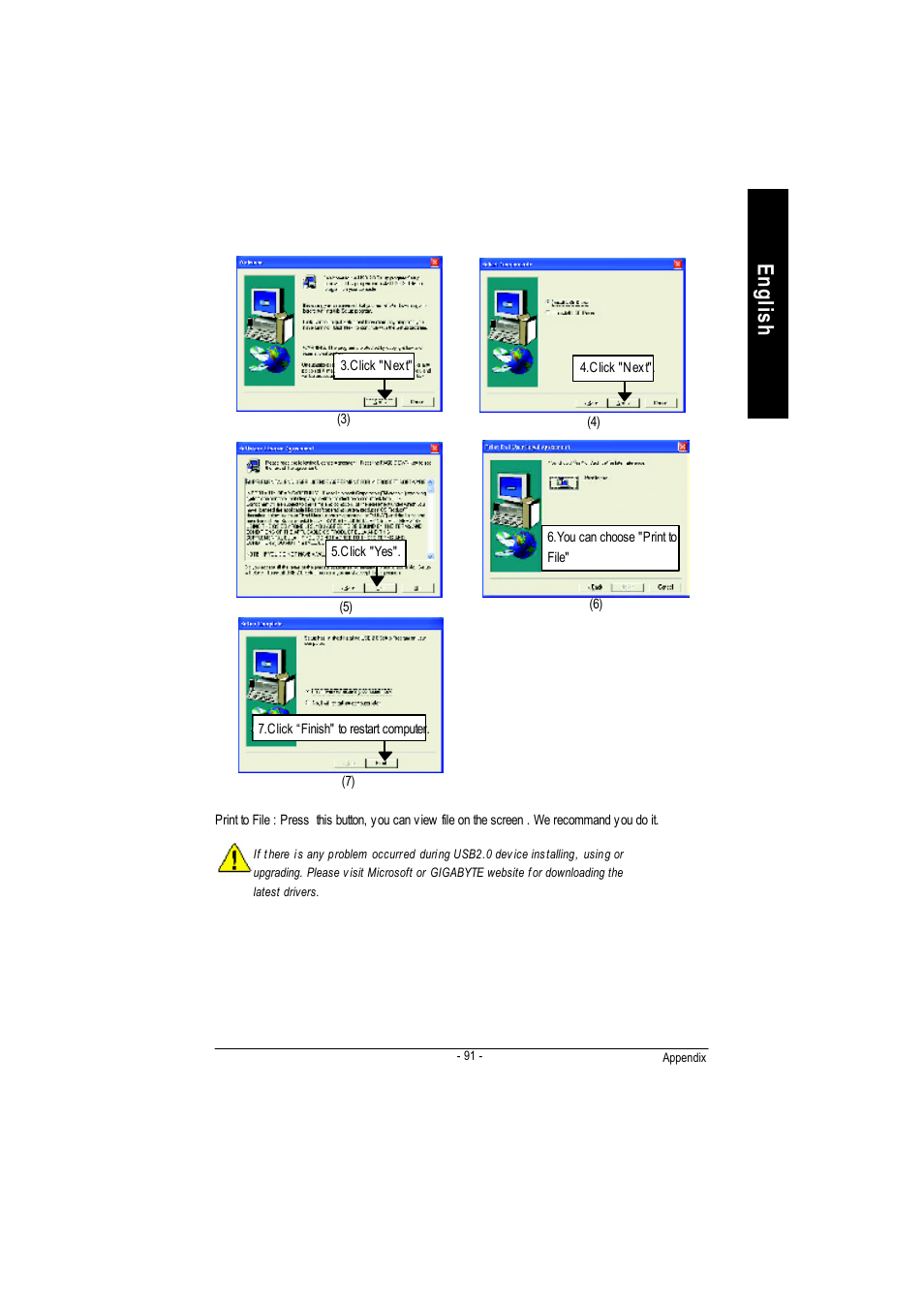 English | GIGABYTE PHASER 4500 User Manual | Page 97 / 128