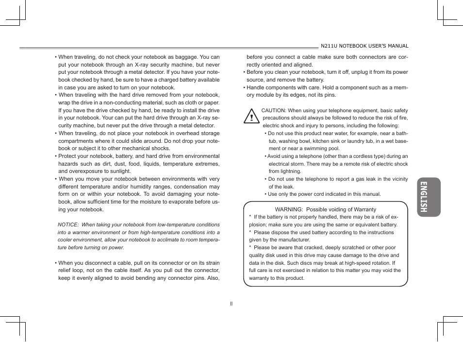 GIGABYTE N211U User Manual | Page 3 / 41
