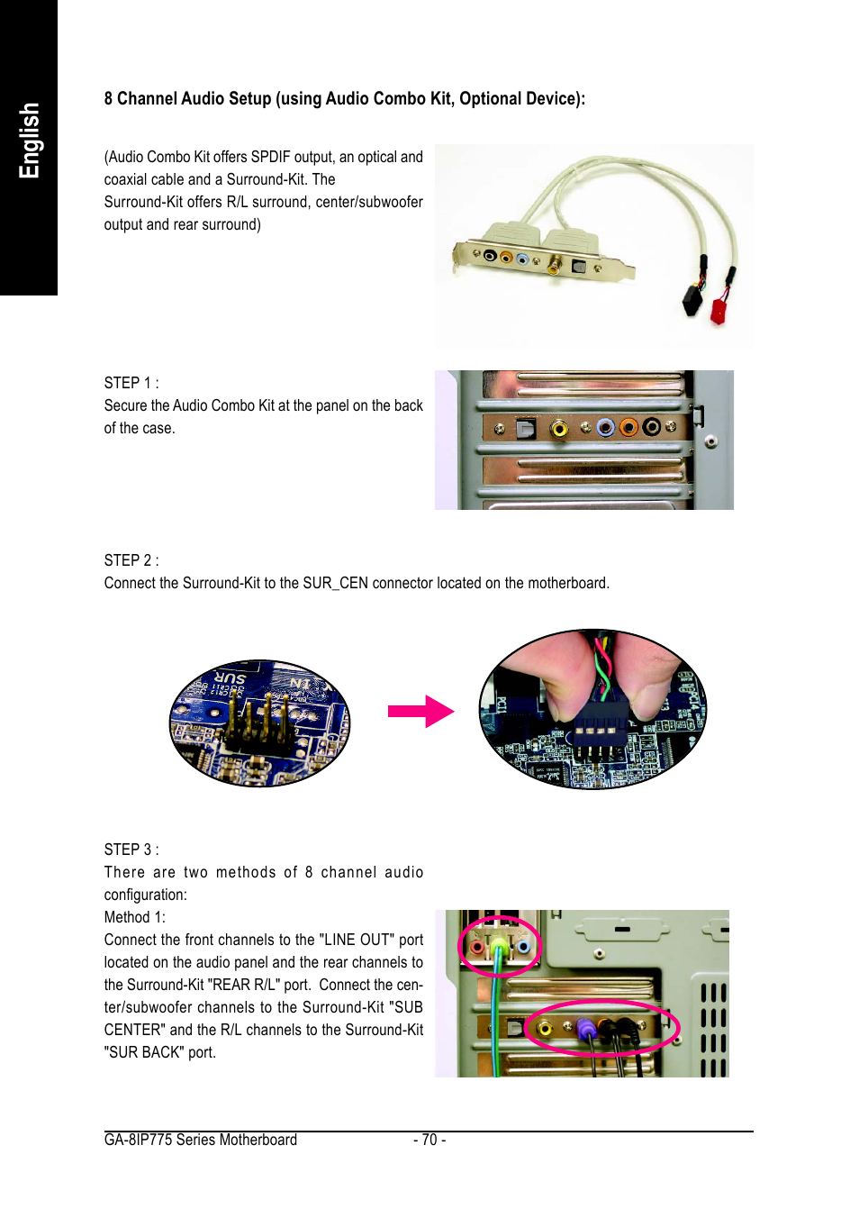 English | GIGABYTE GA-8IP775 Series User Manual | Page 70 / 80