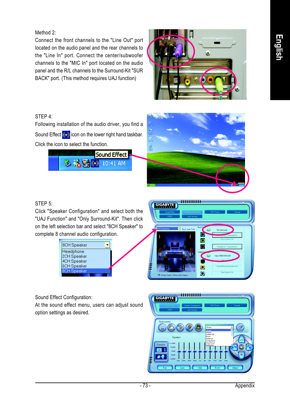 English | GIGABYTE GA-K8VT800 User Manual | Page 73 / 80