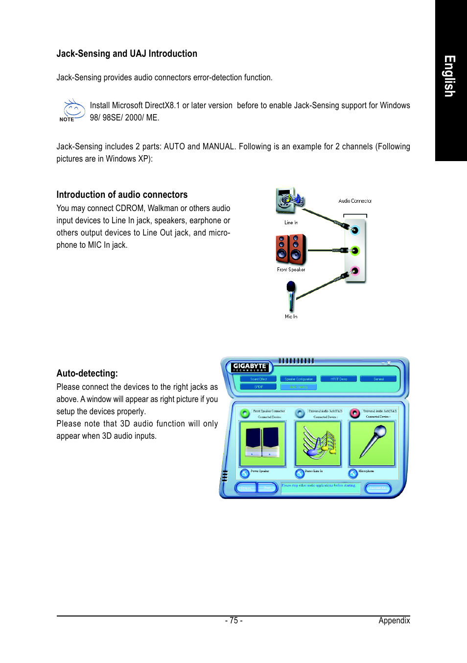 English | GIGABYTE GA-K8VT800 User Manual | Page 75 / 80