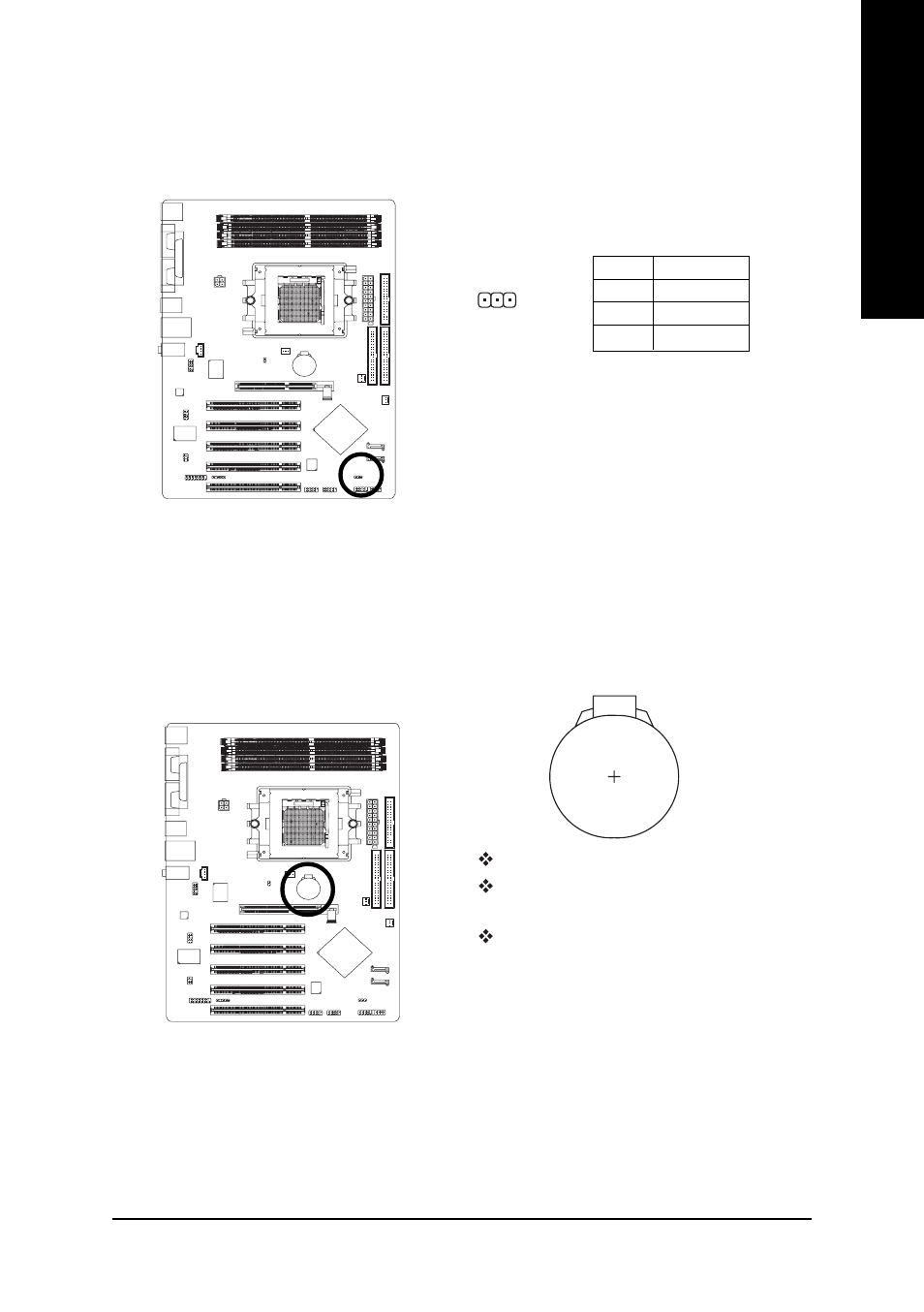 English, 9) pwr_led, 10) bat (battery) | GIGABYTE GA-K8U-939 User Manual | Page 21 / 88