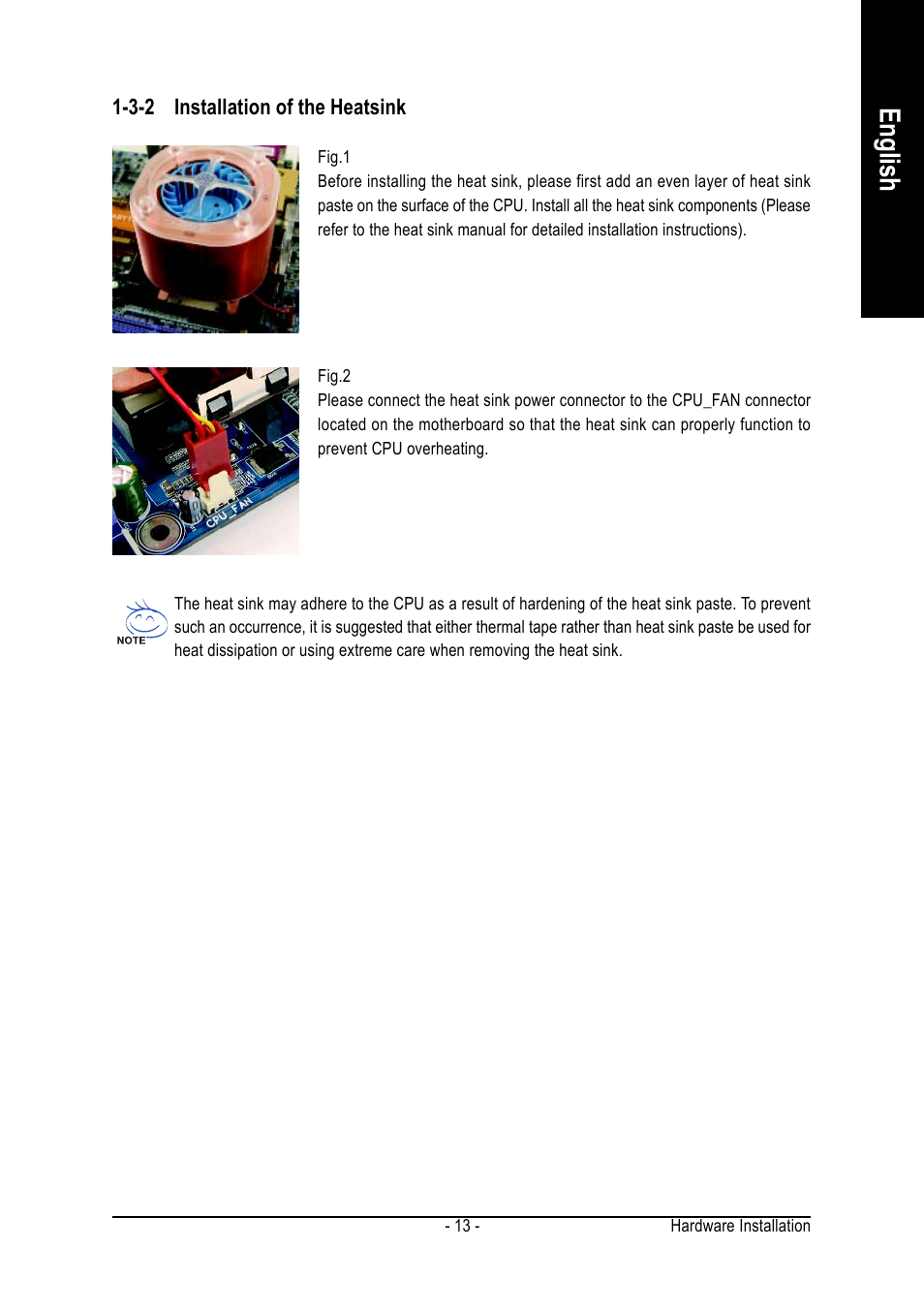 English | GIGABYTE GA-K8NE User Manual | Page 13 / 80