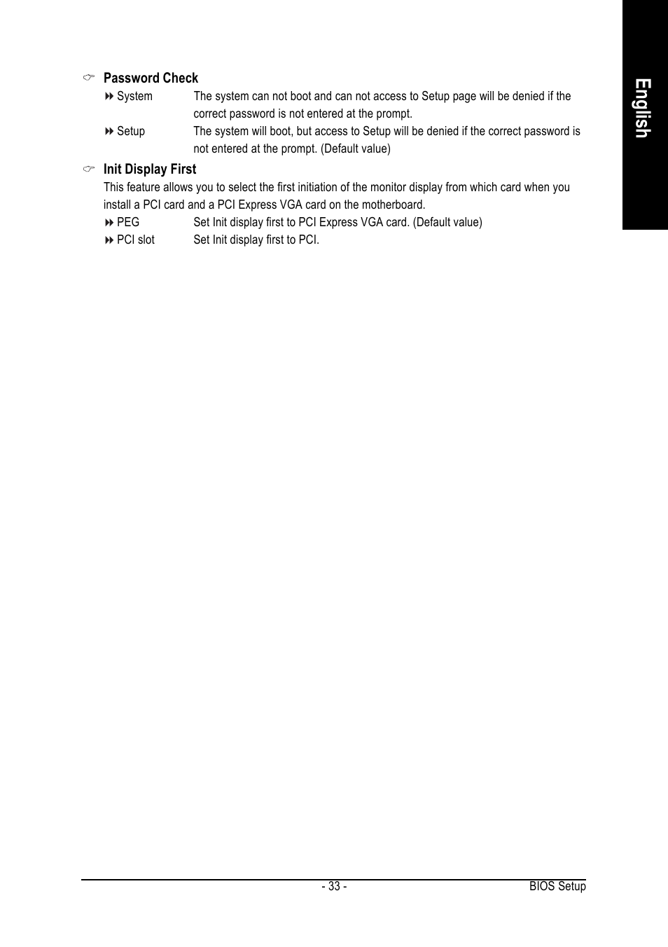 English | GIGABYTE GA-K8NE User Manual | Page 33 / 80