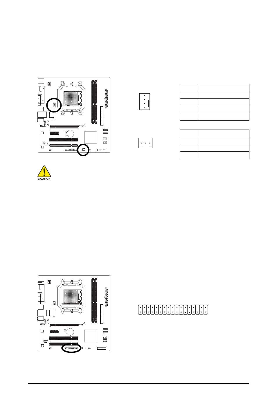 3/4) cpu_fan/sys_fan (fan headers), 5) fdd (floppy disk drive connector) | GIGABYTE GA-M61PME-S2P User Manual | Page 22 / 88