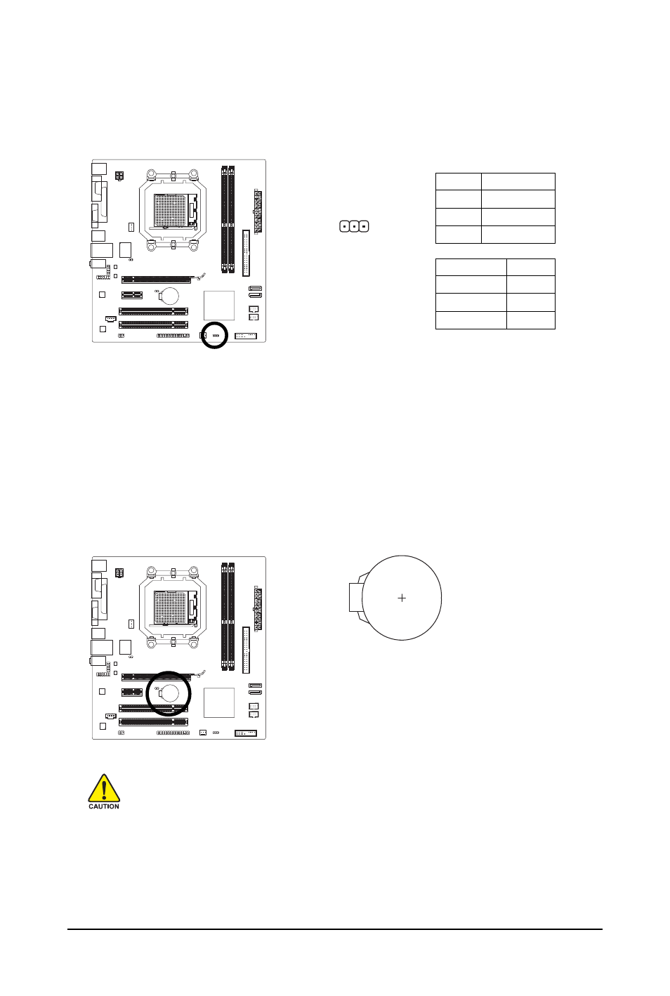 8) pwr_led (system power led header), 9) bat (battery) | GIGABYTE GA-M61PME-S2P User Manual | Page 24 / 88