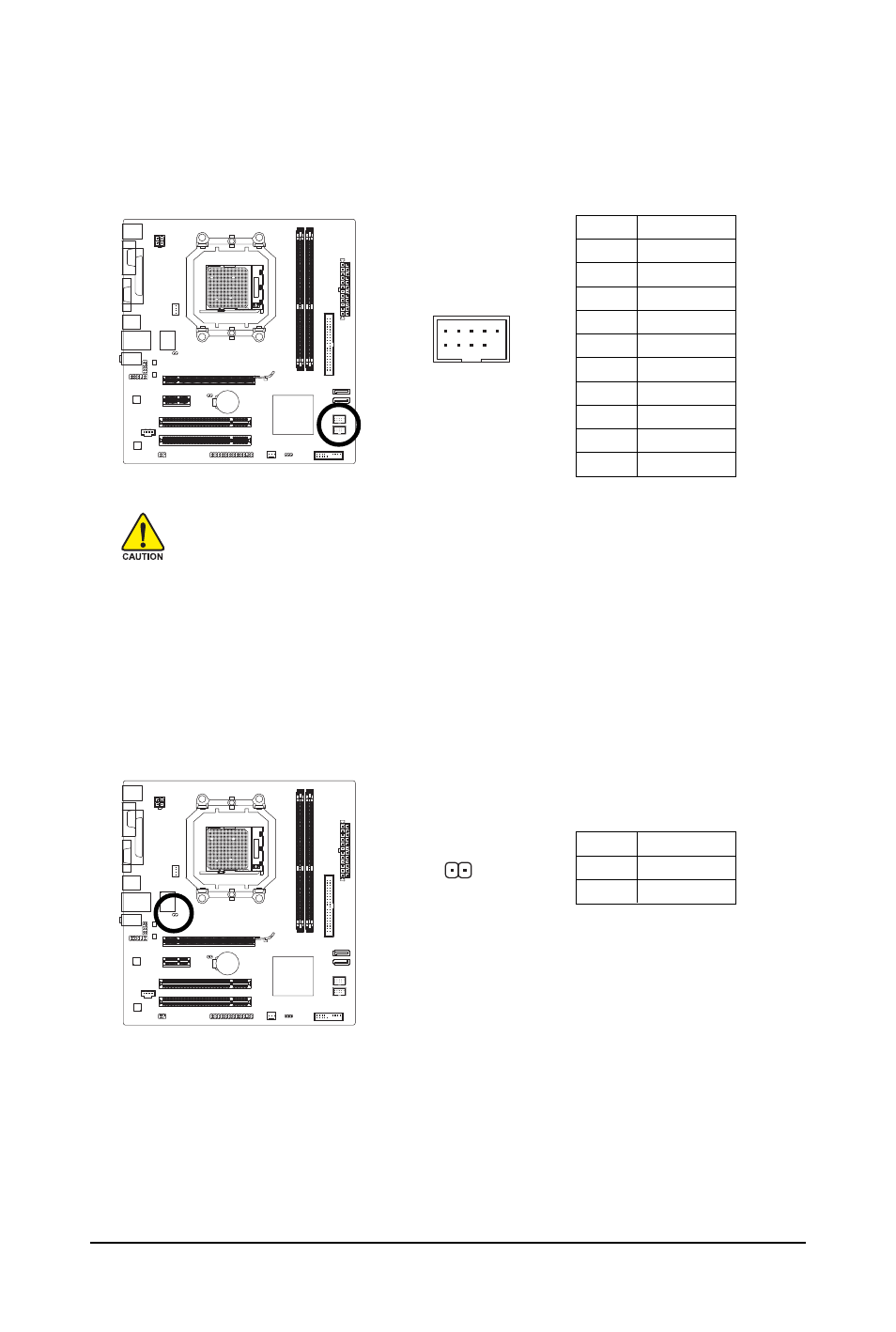 16) ci (chassis intrusion header), 15) f_usb1/f_usb2 (usb headers) | GIGABYTE GA-M61PME-S2P User Manual | Page 28 / 88