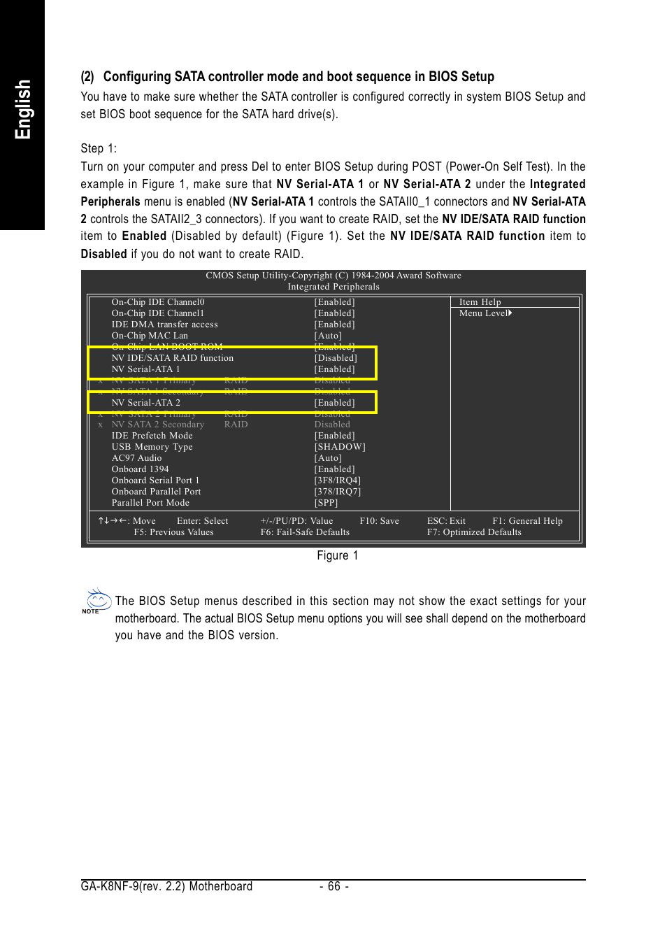 English | GIGABYTE GA-K8NF-9 User Manual | Page 66 / 88