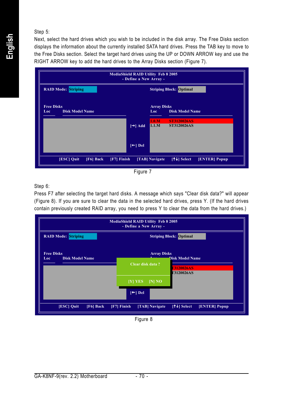 English | GIGABYTE GA-K8NF-9 User Manual | Page 70 / 88