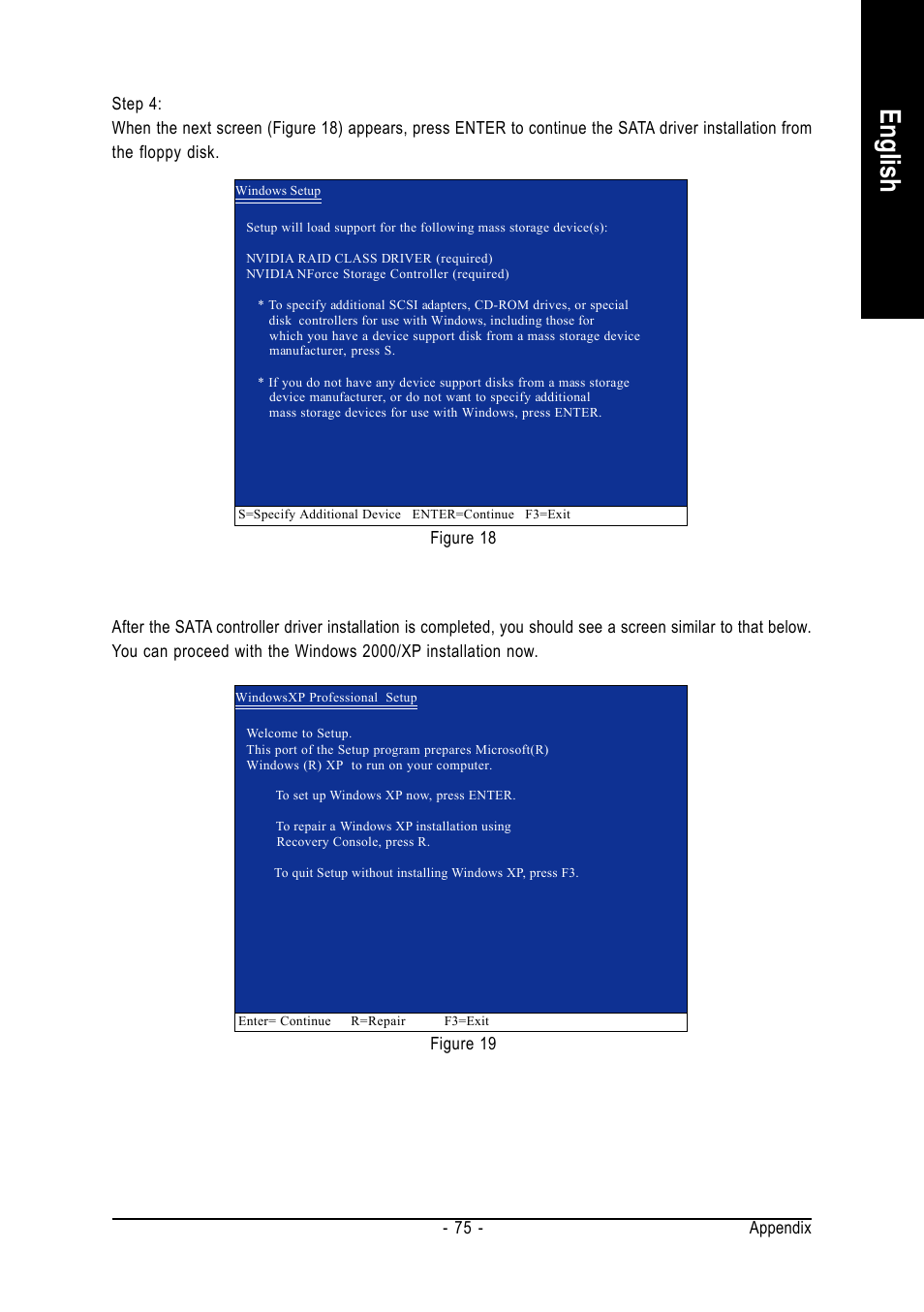 English | GIGABYTE GA-K8NF-9 User Manual | Page 75 / 88