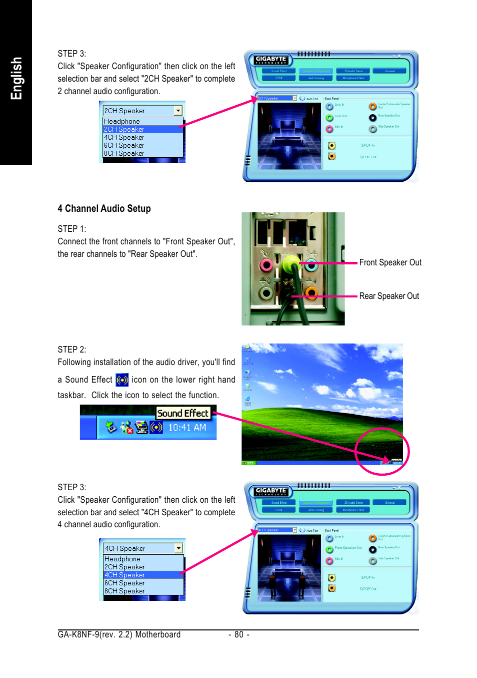 English | GIGABYTE GA-K8NF-9 User Manual | Page 80 / 88