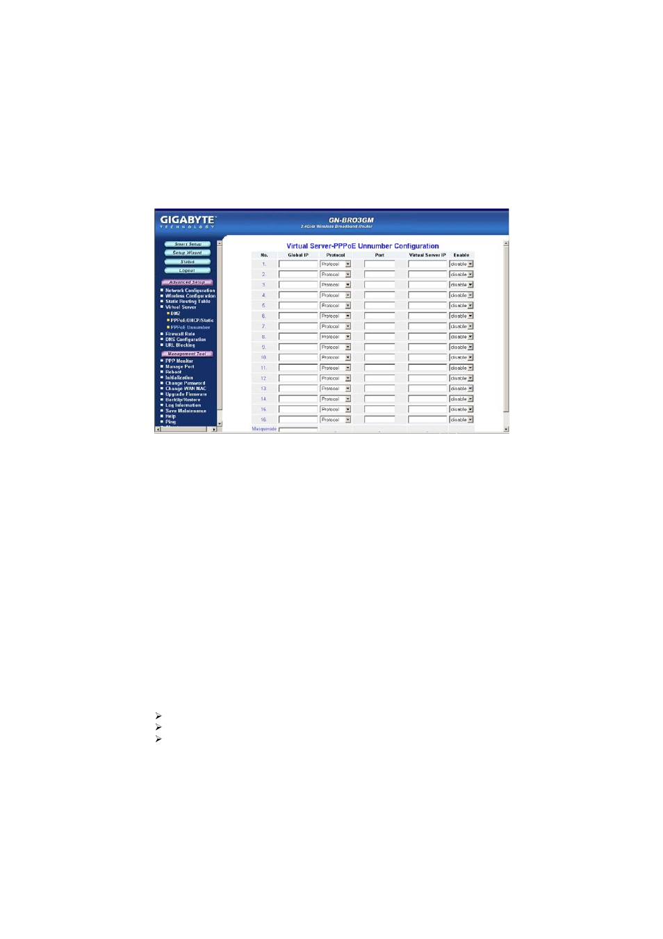 GIGABYTE AirCruiser MIMO GN-BR03GM User Manual | Page 38 / 80