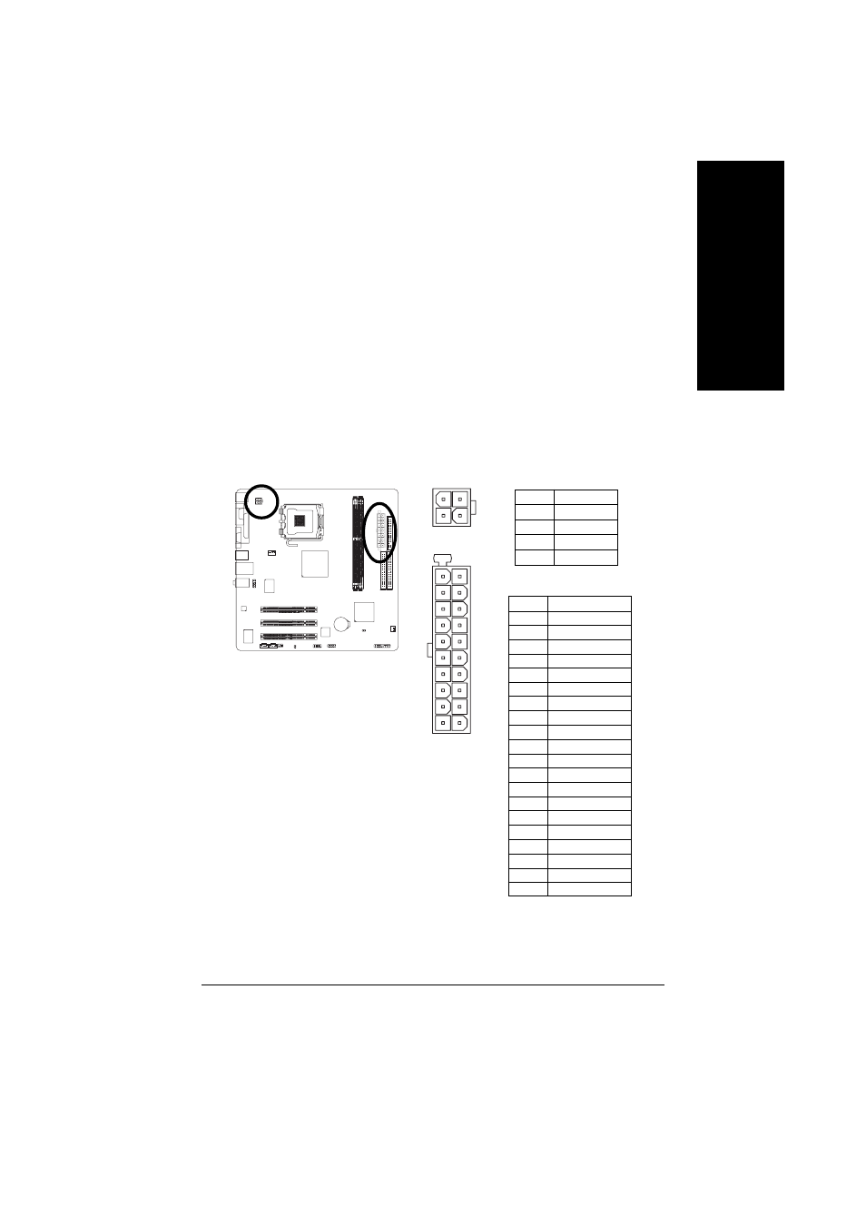 English, 1/2) atx_12v/atx (power connector) | GIGABYTE GA-8I845GVM775 User Manual | Page 17 / 72