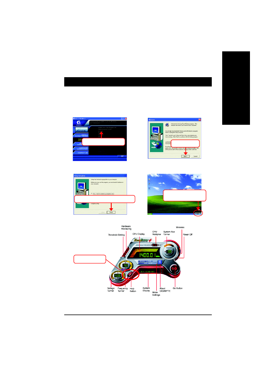 Chapter 4 appendix, English, 1 unique software utilities | GIGABYTE GA-8I845GVM775 User Manual | Page 47 / 72