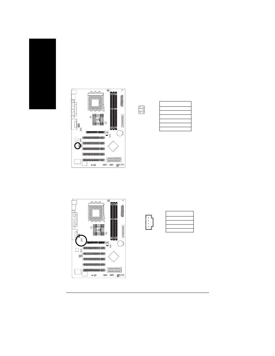English, 11) sur_cen, 12) cd_in (cd in,blank) | GIGABYTE GA-7VA User Manual | Page 30 / 96