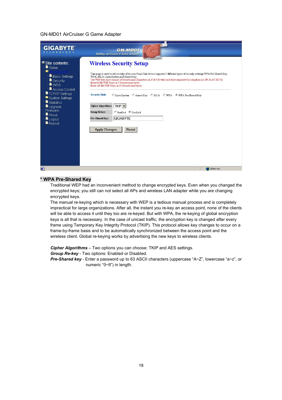 GIGABYTE GN-MD01 User Manual | Page 21 / 64