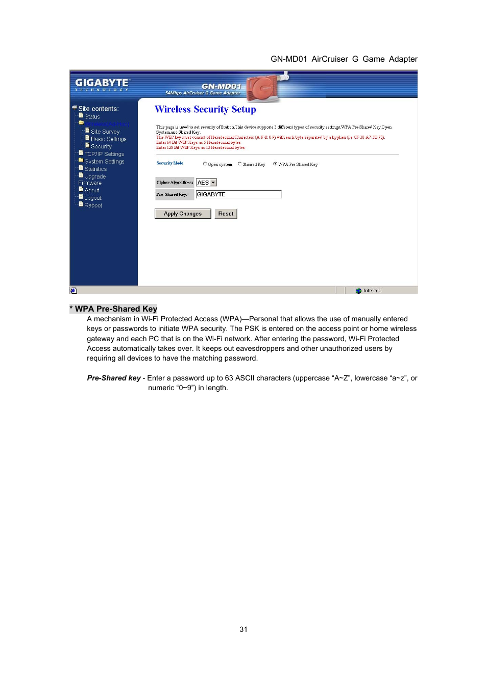 GIGABYTE GN-MD01 User Manual | Page 34 / 64