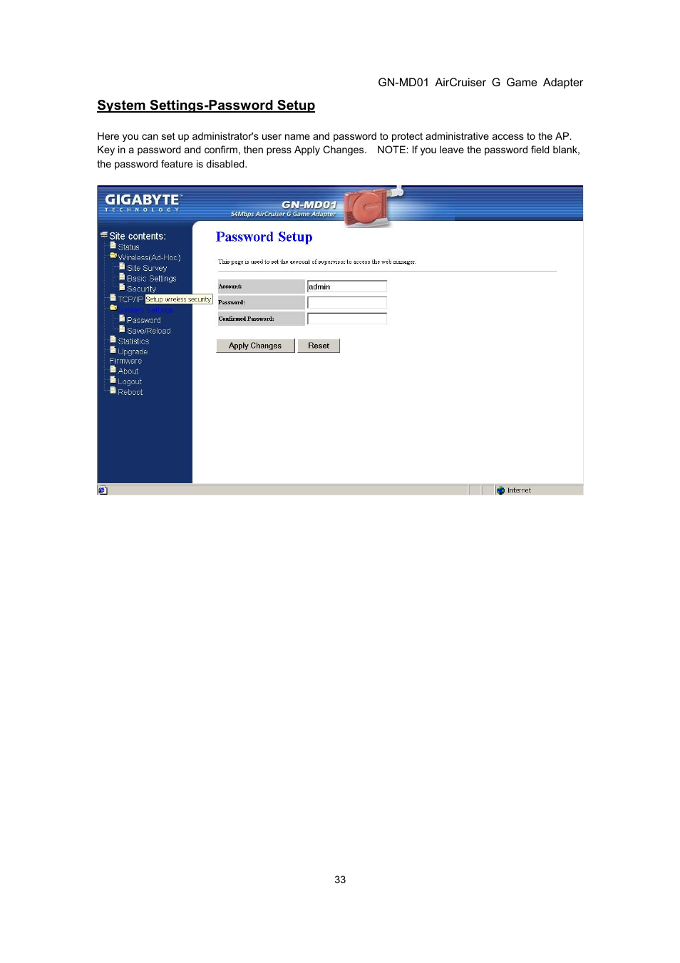 GIGABYTE GN-MD01 User Manual | Page 36 / 64