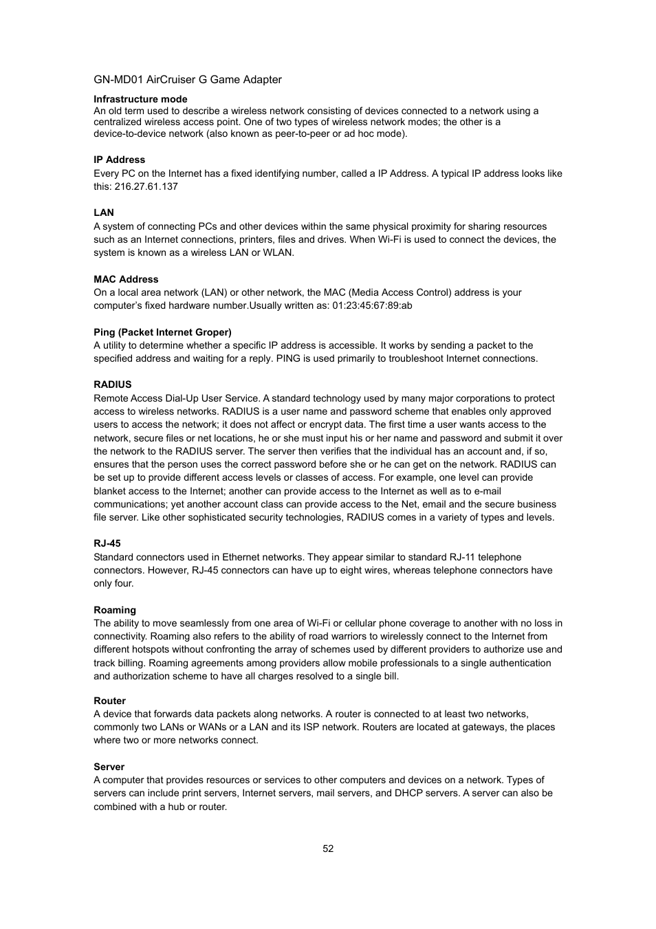 GIGABYTE GN-MD01 User Manual | Page 55 / 64