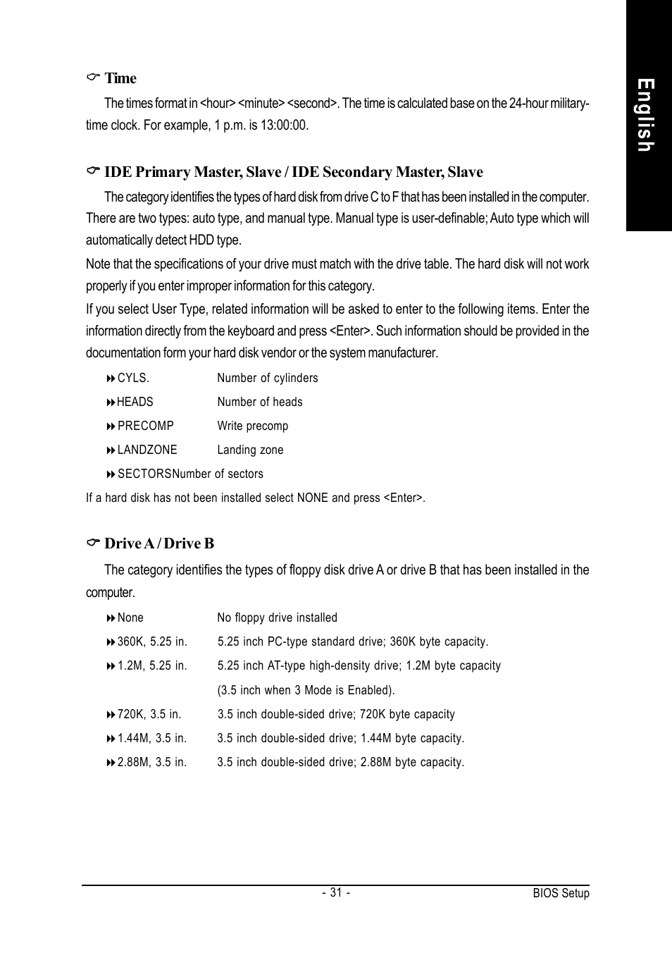 English | GIGABYTE GA-8IR2003 User Manual | Page 35 / 96