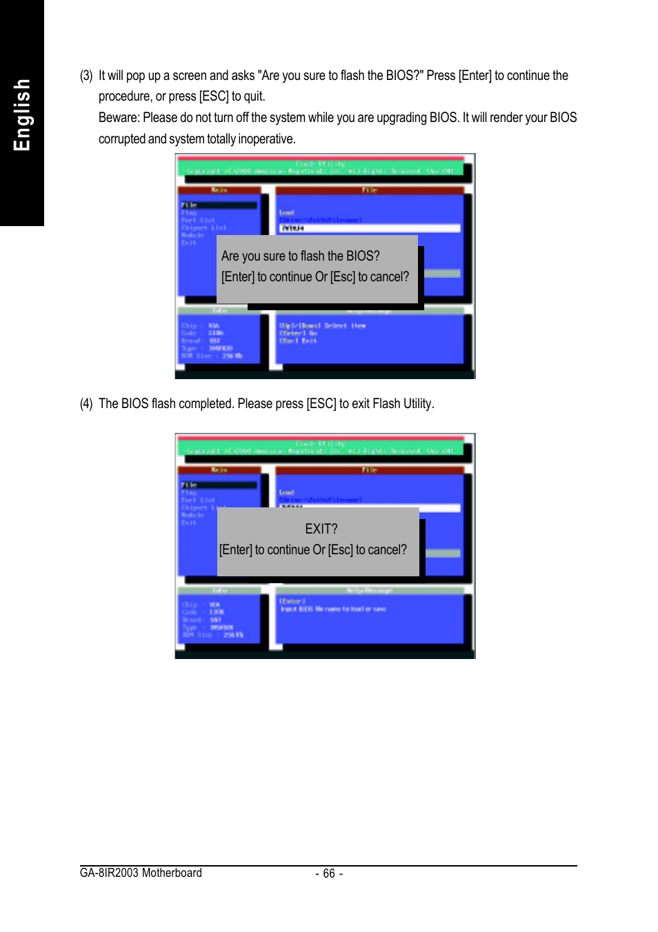 English | GIGABYTE GA-8IR2003 User Manual | Page 70 / 96