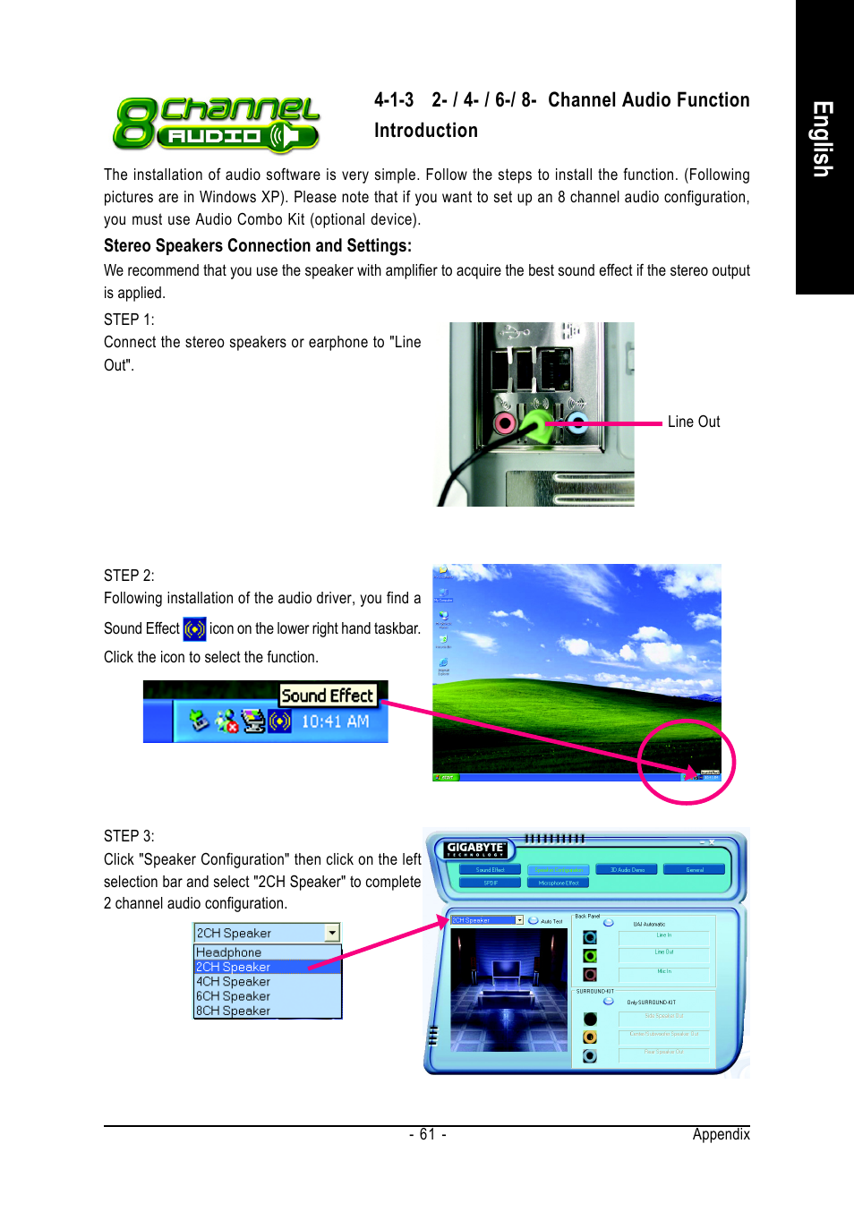 English | GIGABYTE GA-8I845GE775-G User Manual | Page 61 / 72