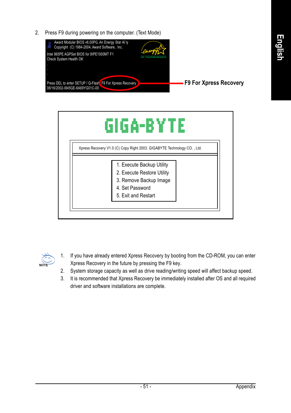 English | GIGABYTE GA-K8NS User Manual | Page 51 / 80