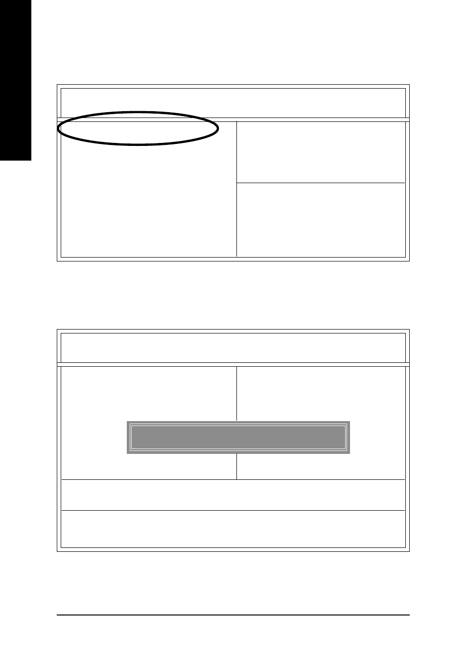English, Save to cmos and exit (y/n)? y | GIGABYTE GA-8GEM667 User Manual | Page 60 / 90