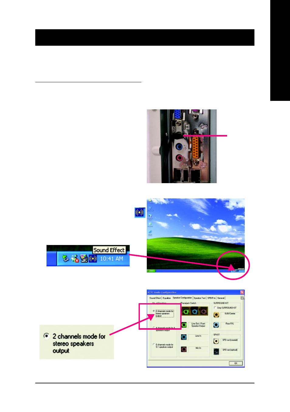 /4-/6-channel audio function introduction, English revision history | GIGABYTE GA-8GEM667 User Manual | Page 71 / 90