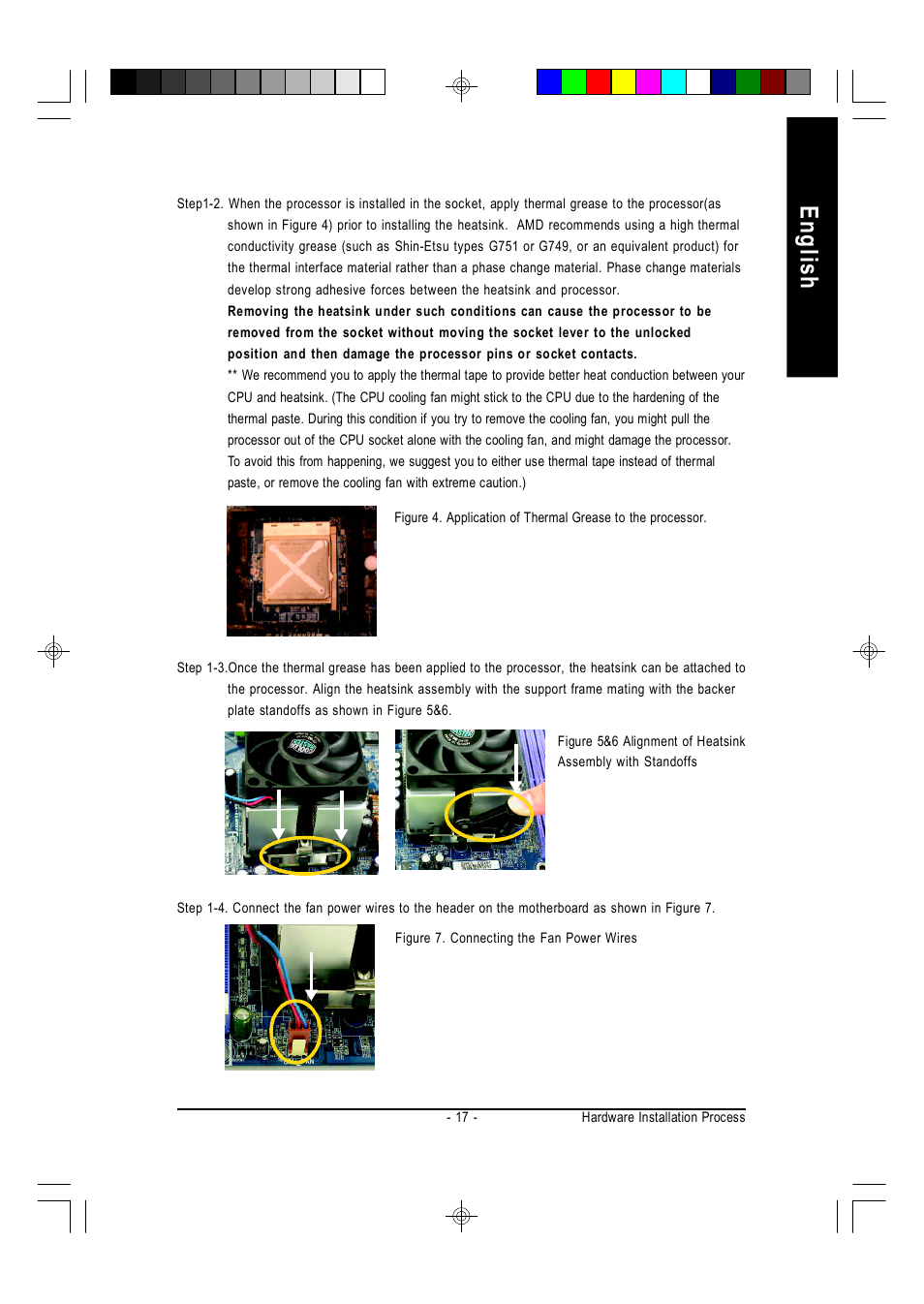 English | GIGABYTE AMD Socket 754 Processor Motherboard GA-K8VT800M User Manual | Page 17 / 96