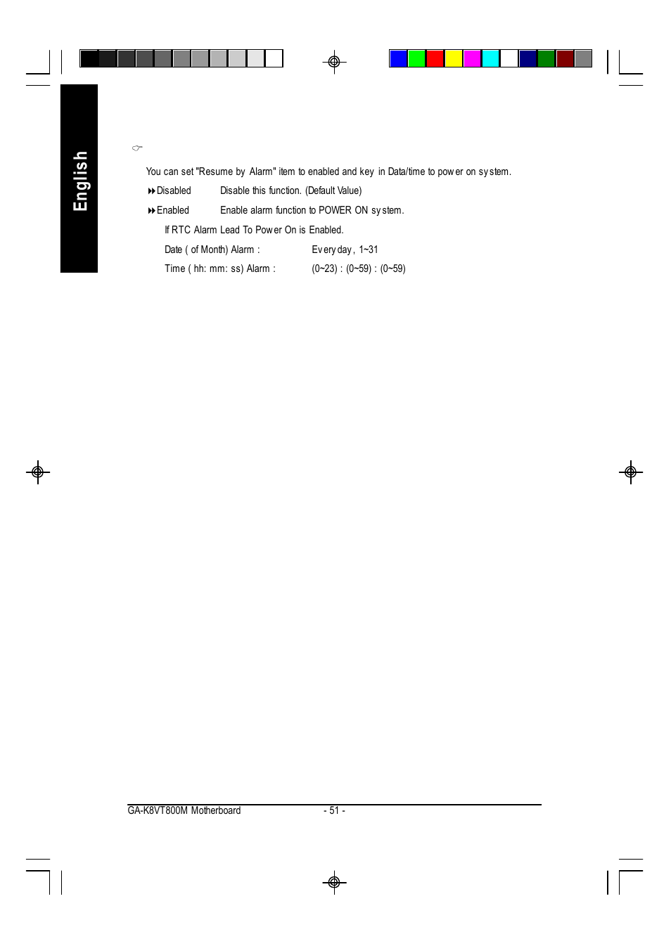 English | GIGABYTE AMD Socket 754 Processor Motherboard GA-K8VT800M User Manual | Page 51 / 96