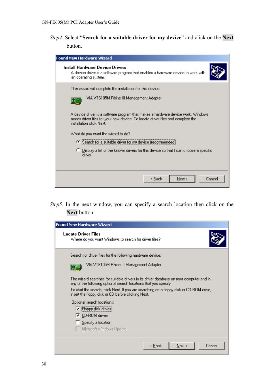 GIGABYTE GN-FE605 User Manual | Page 32 / 62