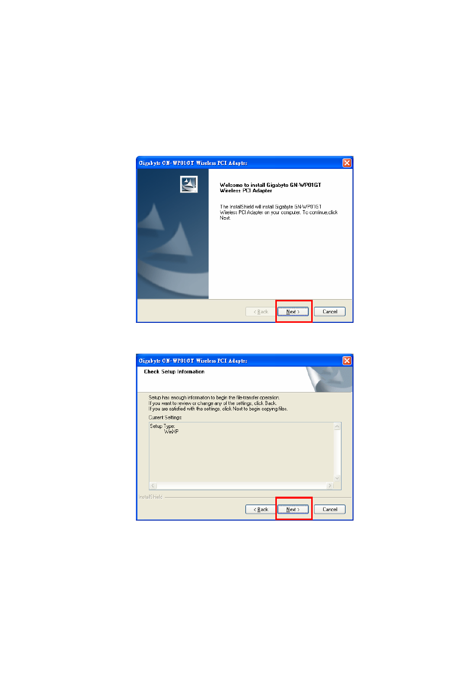 GIGABYTE GN-WP01GT User Manual | Page 11 / 50