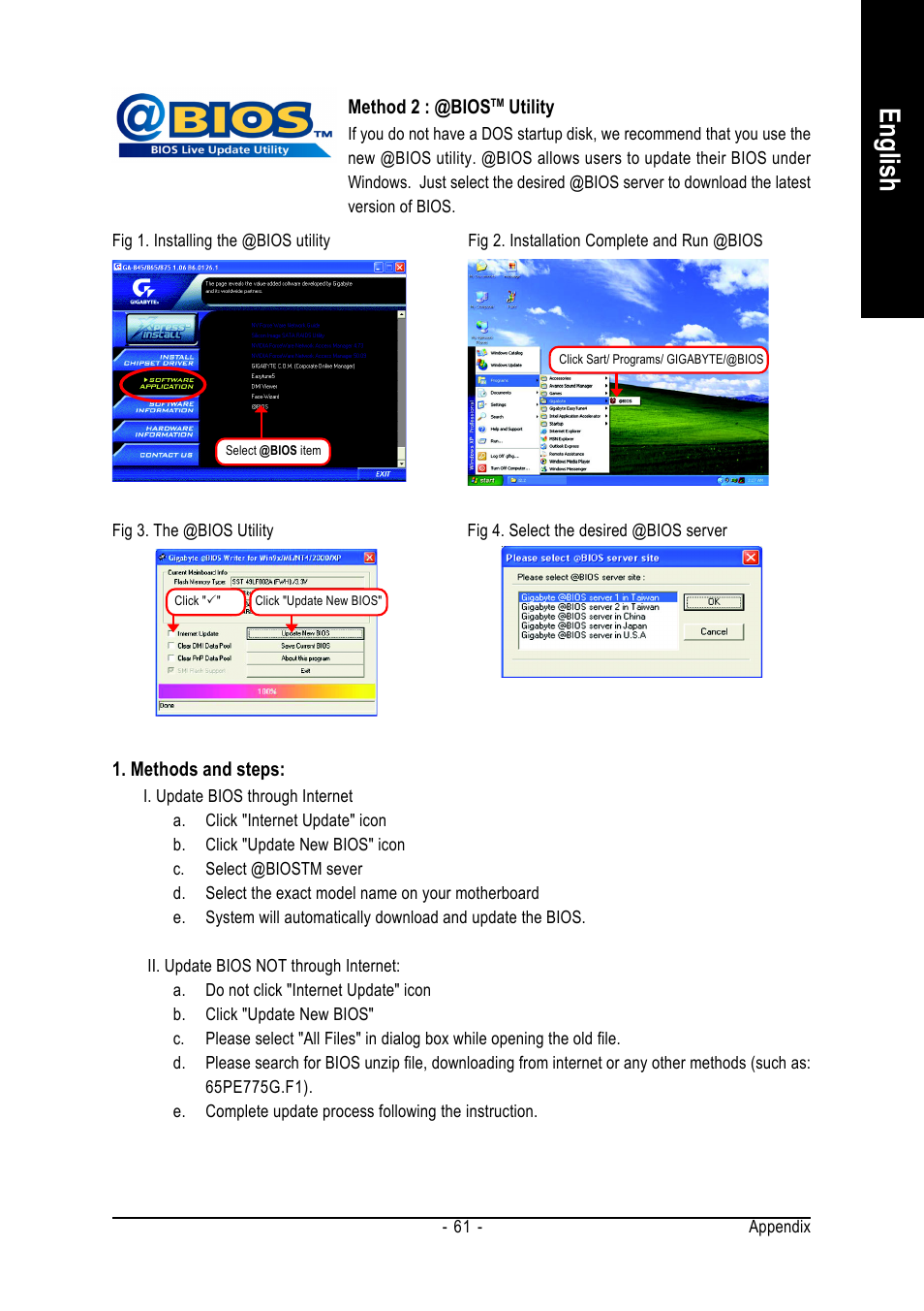 English | GIGABYTE GA-8I865PE775-G-RH User Manual | Page 61 / 72