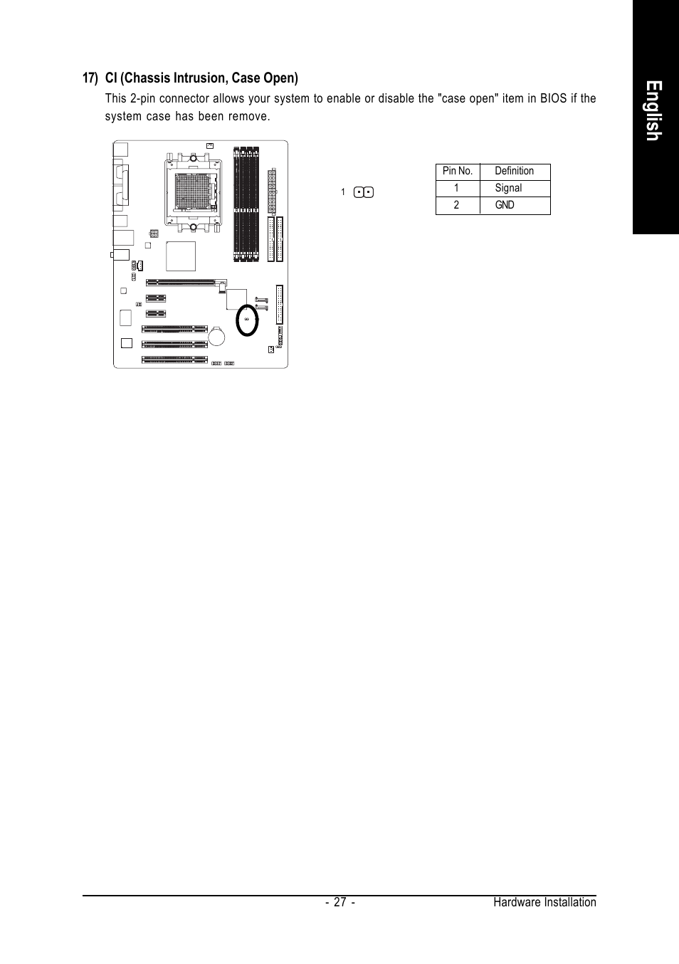 English | GIGABYTE AMD Socket 939 Processor Motherboard GA-K8VT890-9 User Manual | Page 27 / 80