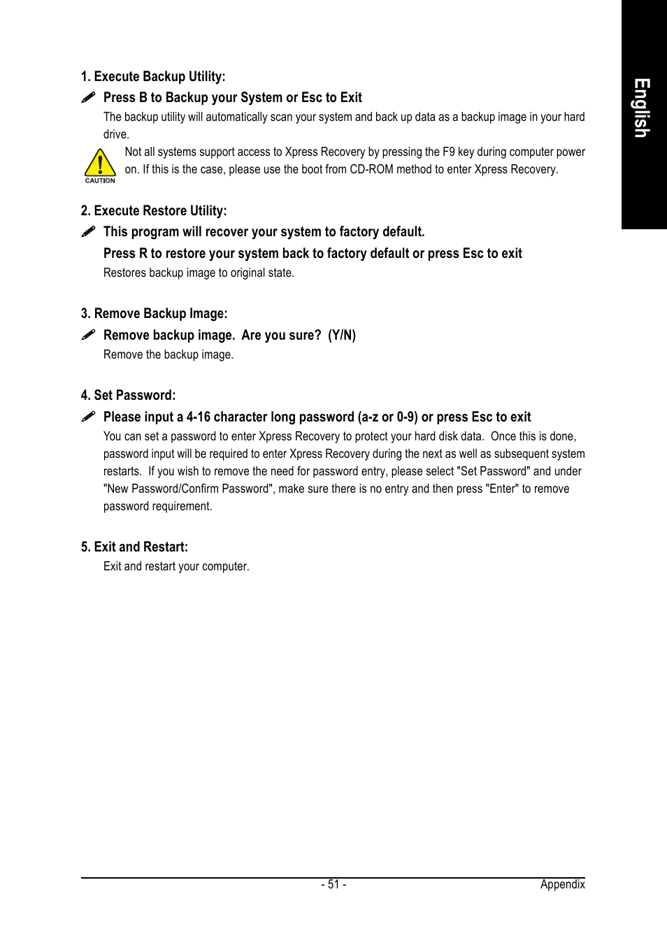 English | GIGABYTE GA-8I865PEM-775 User Manual | Page 51 / 72