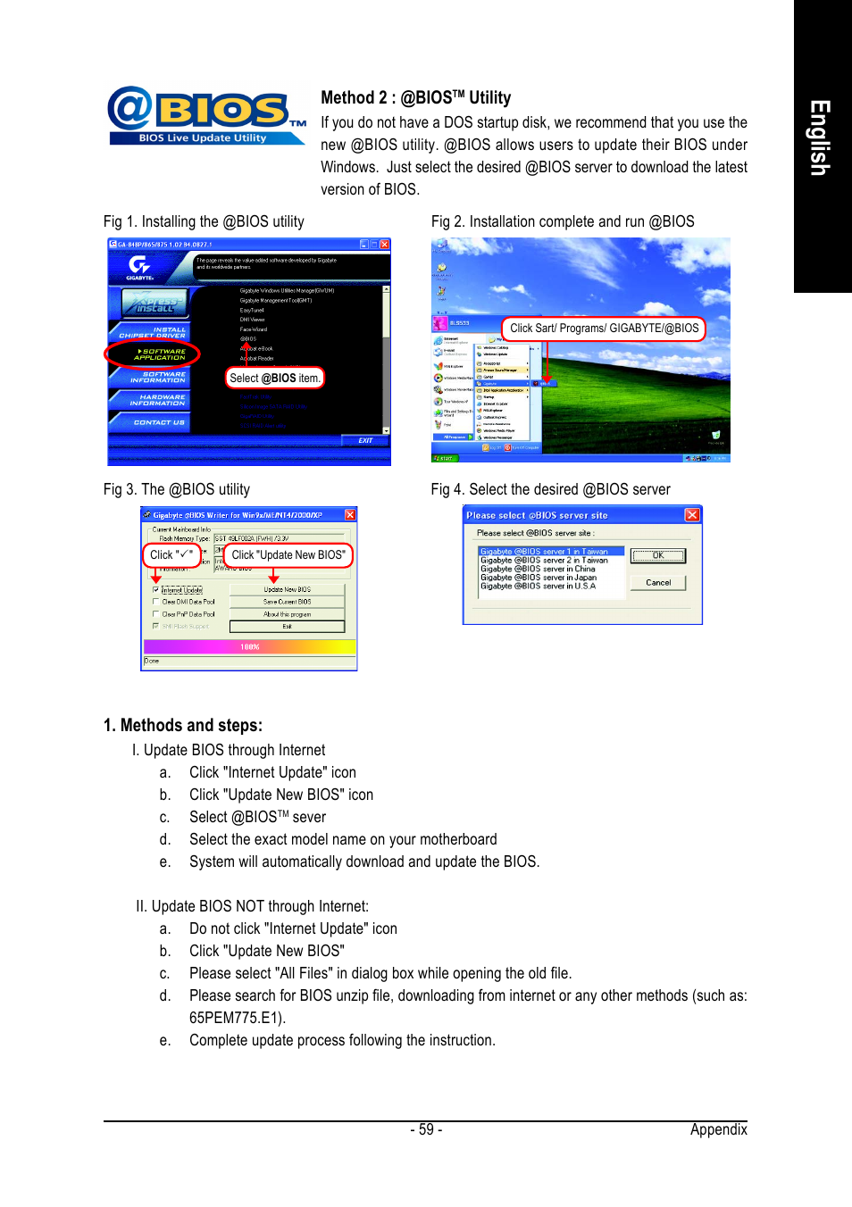 English | GIGABYTE GA-8I865PEM-775 User Manual | Page 59 / 72