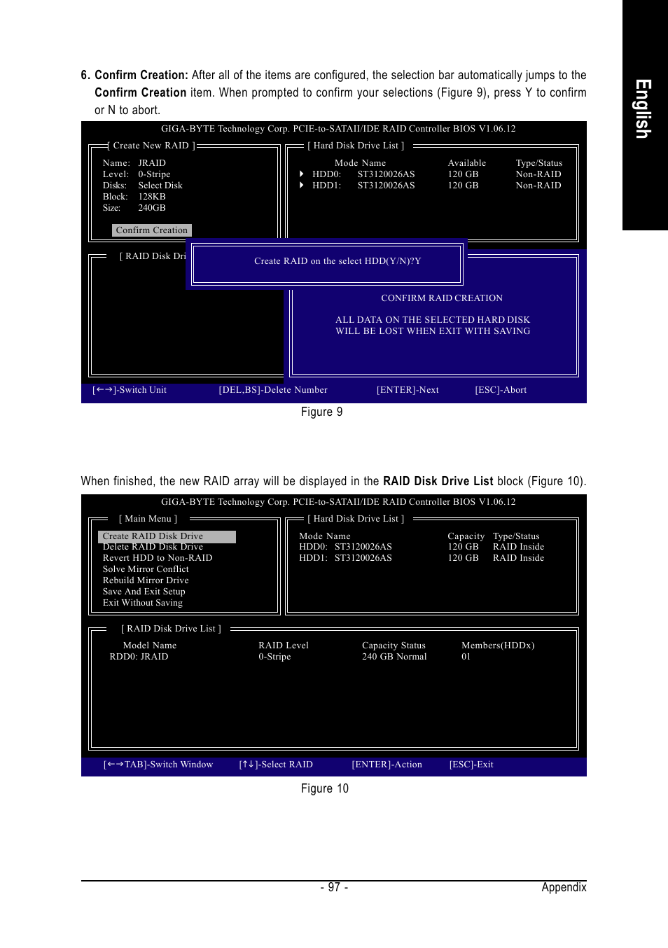 English, Appendix - 97 | GIGABYTE AMD Socket AM2 Processor Motherboard GA-M59SLI-S5 User Manual | Page 97 / 120